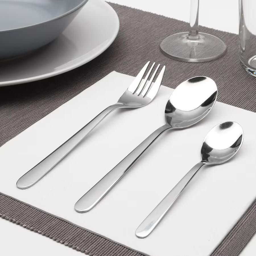 FÖRNUFT 18-piece cutlery set