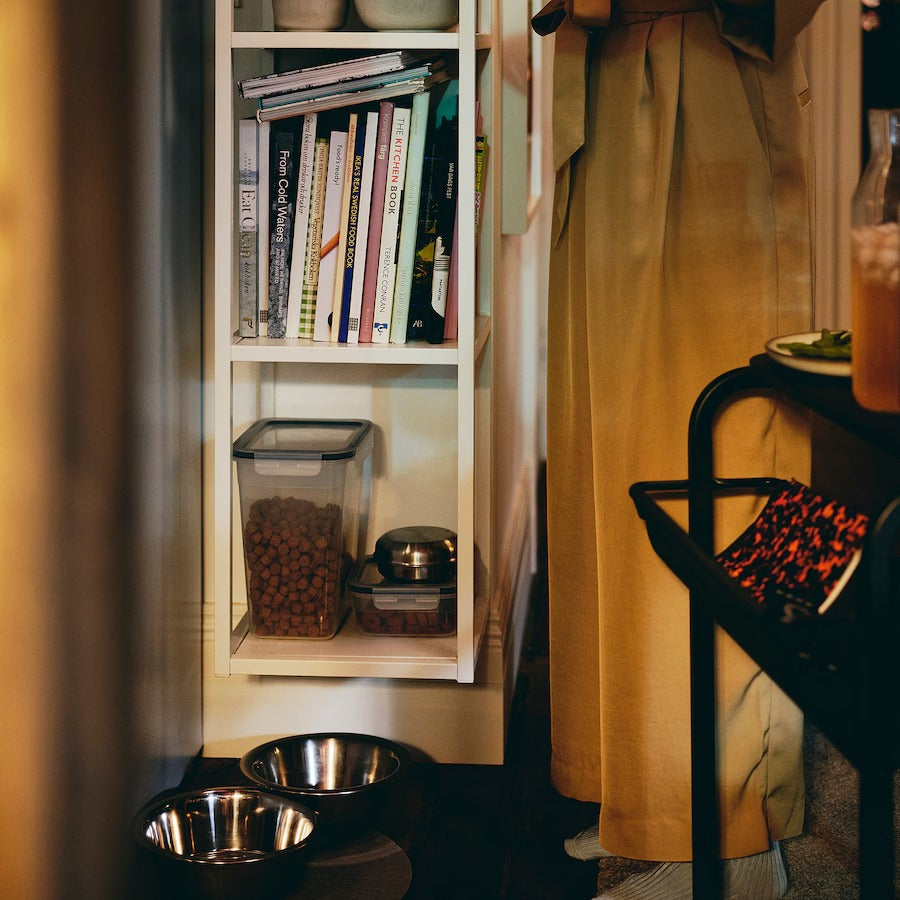 IKEA 365+ Food container with lid, rectangular/plastic, 4.2 l