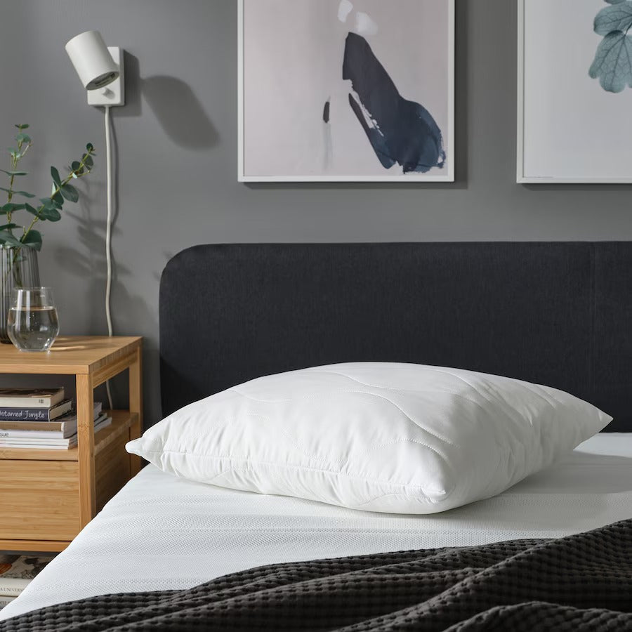 LÖKSTAMFLY Ergonomic pillow, side/back sleeper, 50x80 cm