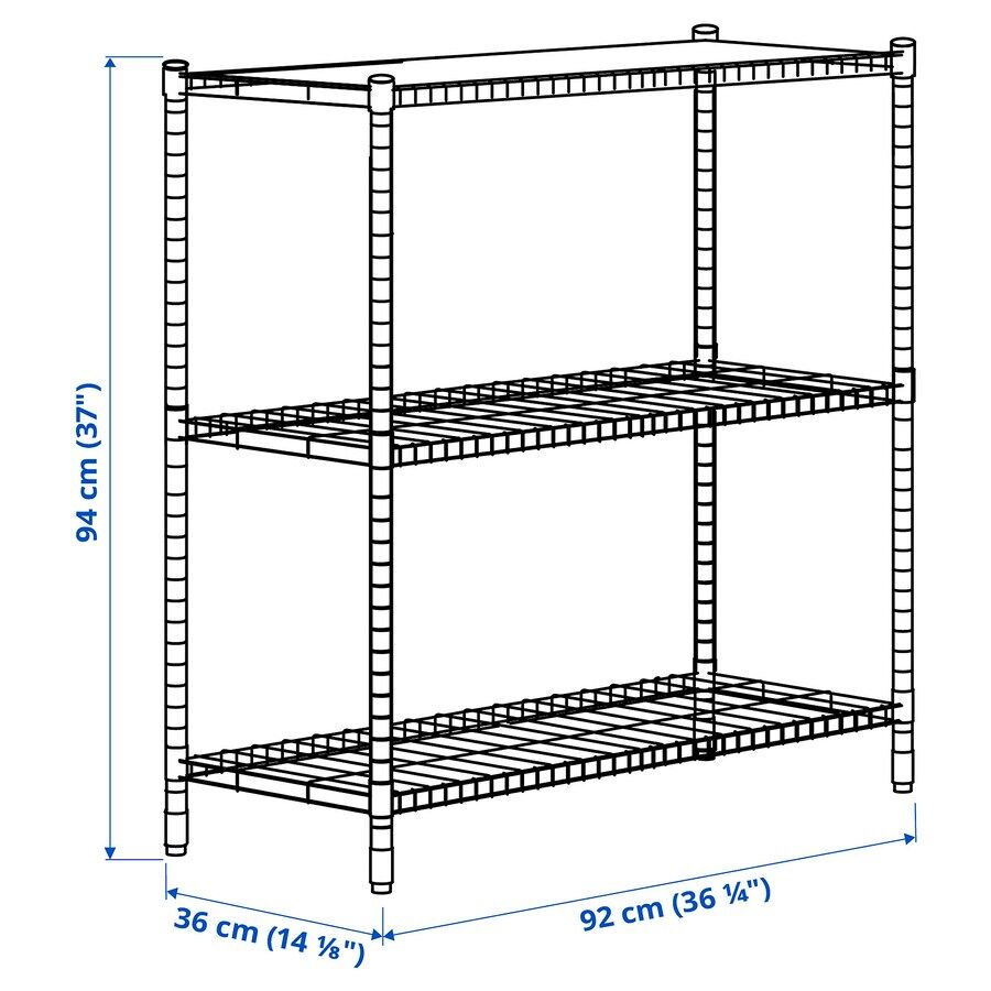 OMAR 1 shelf section