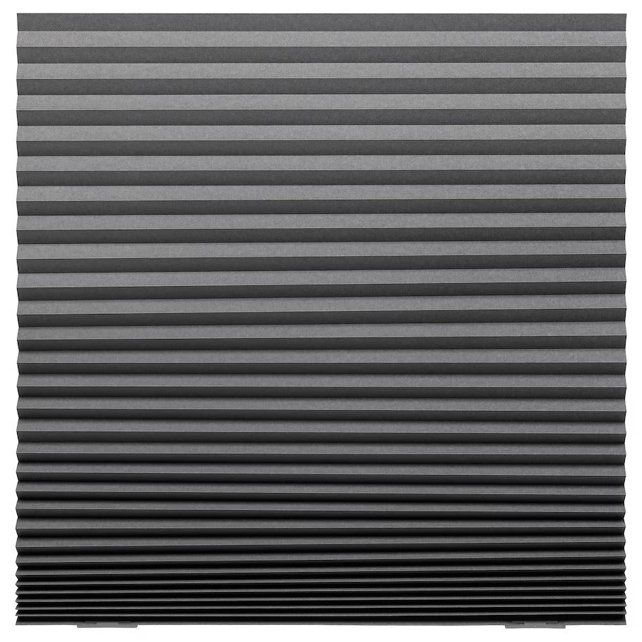 SCHOTTIS Block-out pleated blind, dark grey, 100x190 cm