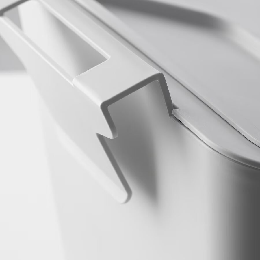 SKOLÄST Waste bin for cabinet with door