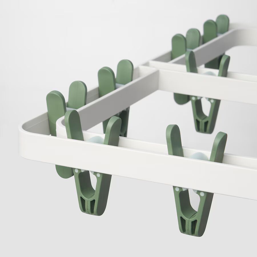 SLIBB Hang dryer 24 clothes pegs