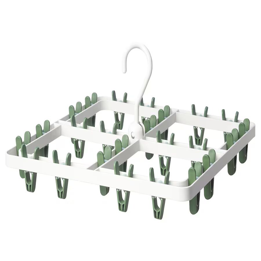 SLIBB Hang dryer 24 clothes pegs