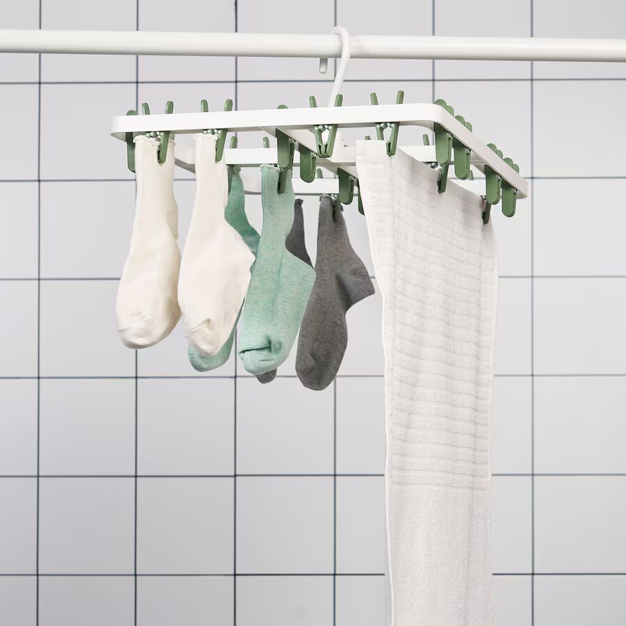 SLIBB Hang dryer 24 clothes pegs
