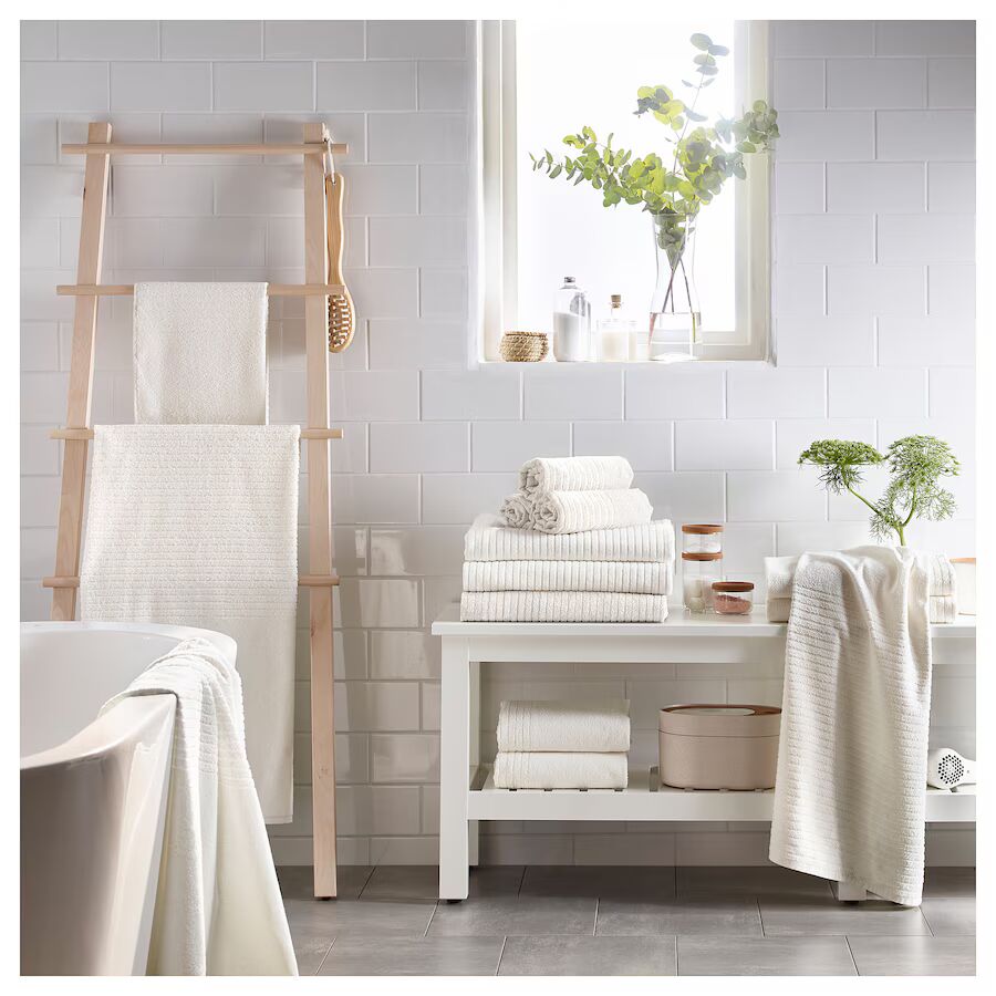 VÅGSJÖN Hand/bath towels set