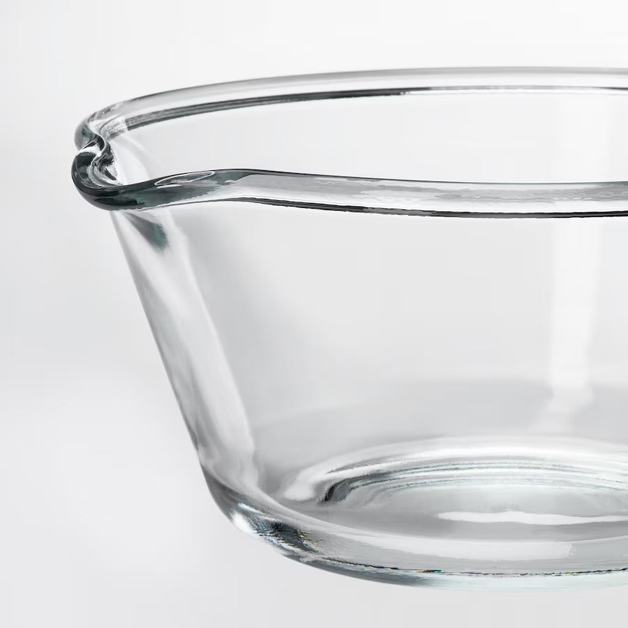 VARDAGEN Bowl, clear glass, 26 cm