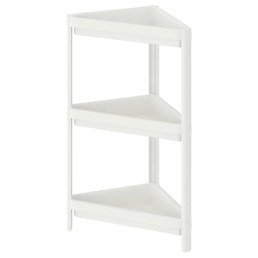 VESKEN Corner shelf unit